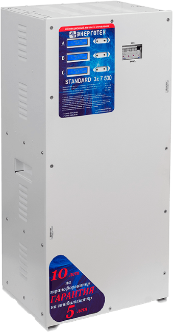 Трехфазный стабилизатор Энерготех STANDARD Трехфазный стабилизатор Энерготех STANDARD
